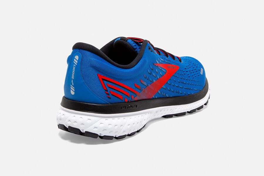 Brooks Ghost 13 Road Loopschoenen Heren - Blauw/Rood/Wit - 241908NAU